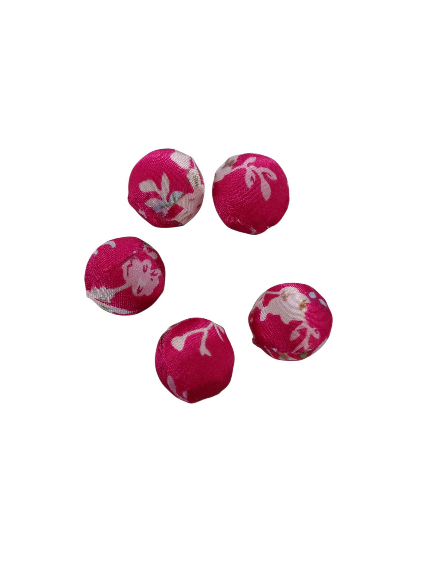 Stof kralen bloemen 297ID137