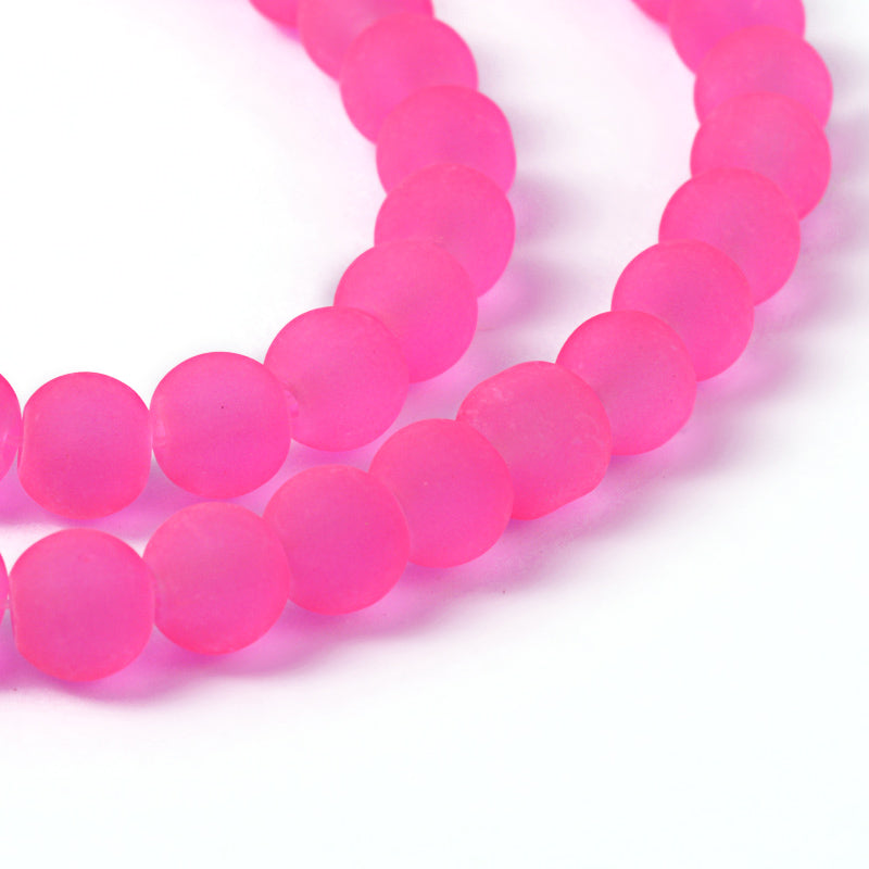 Roze mat 6mm 44MT82