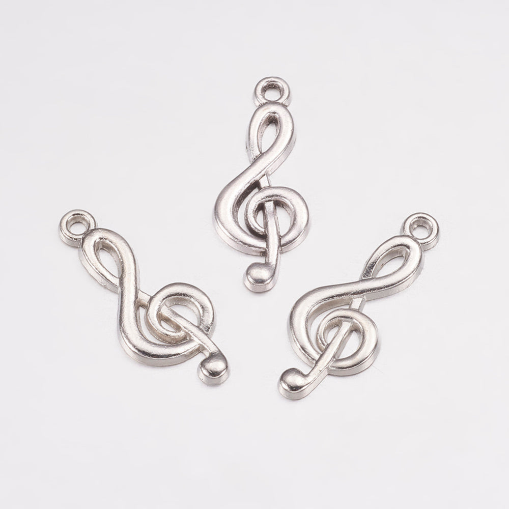 muzieknoot zilver 44BE08