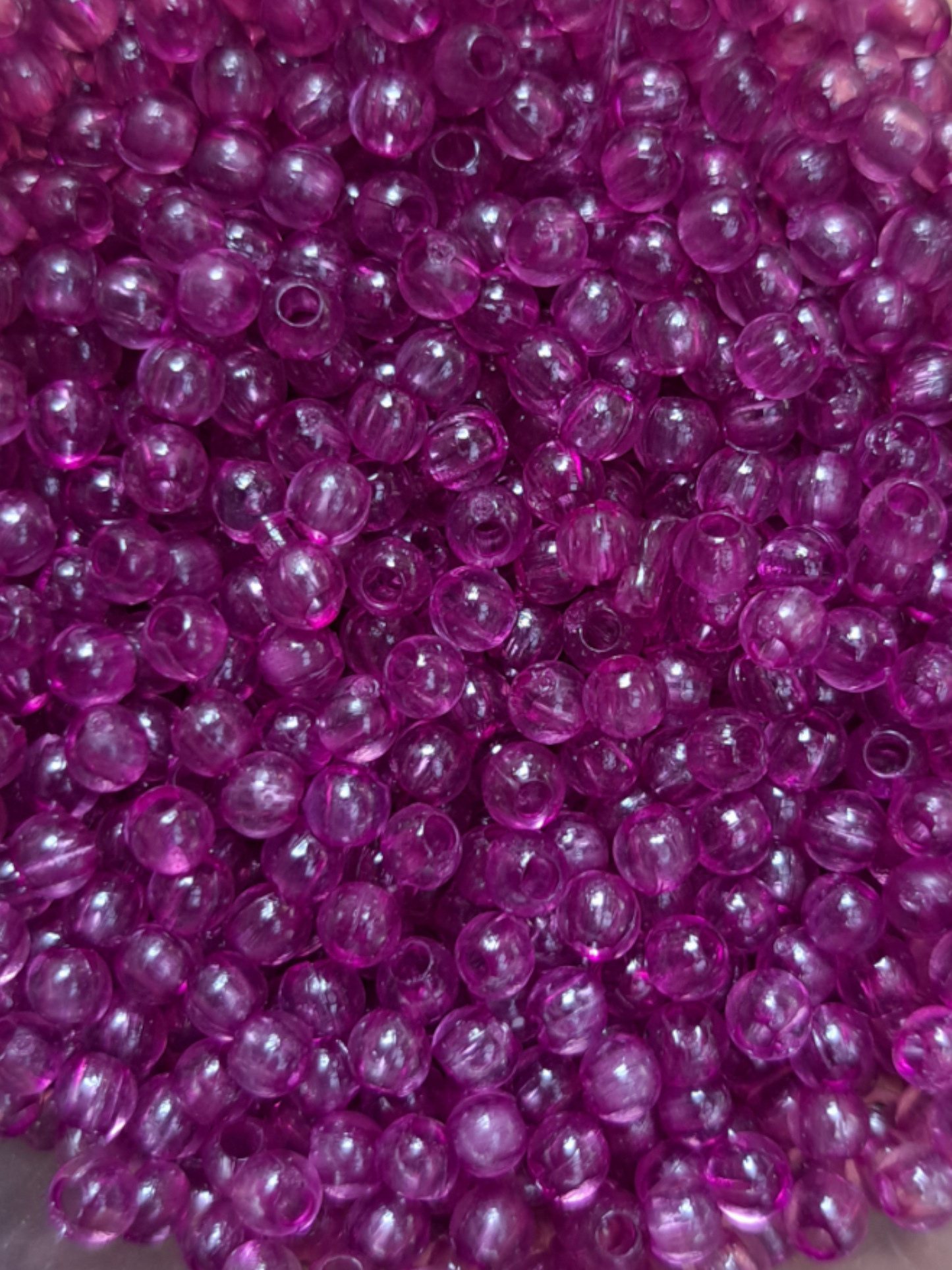 Acryl kralen fucshia 58IDOB