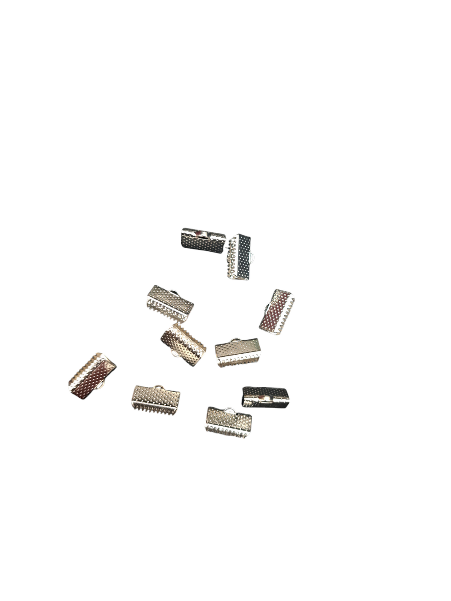 Platte veterklem platina 16ID399
