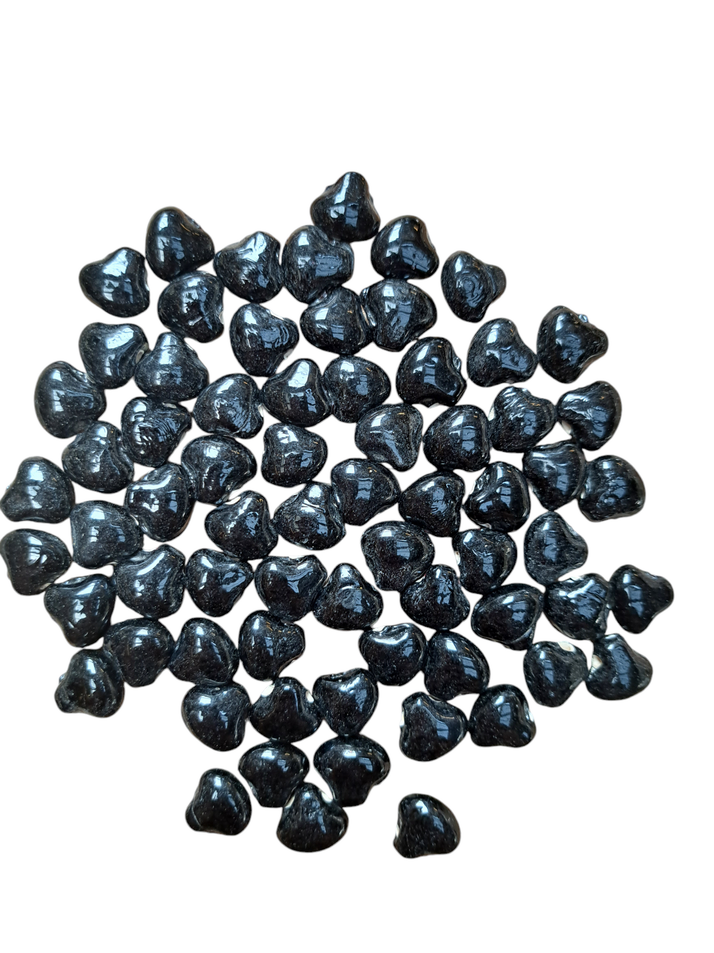 Druppels zwart opaque 0180C