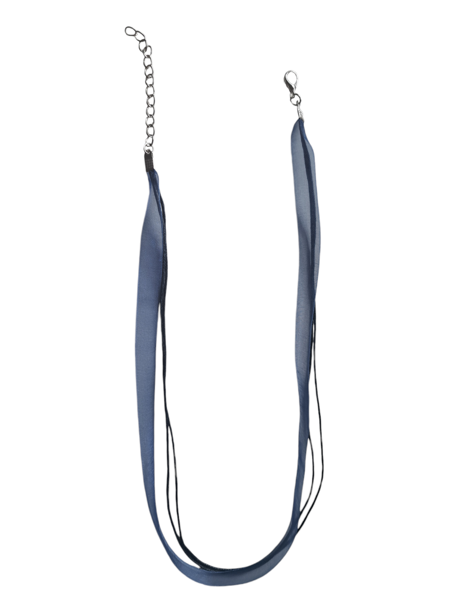 Waxdraad met lint donker blauw CODER