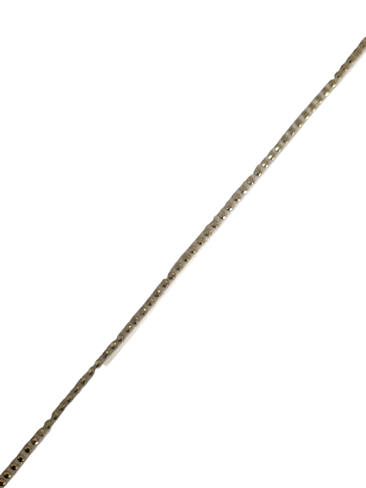 Suede wit met goud studs 17717