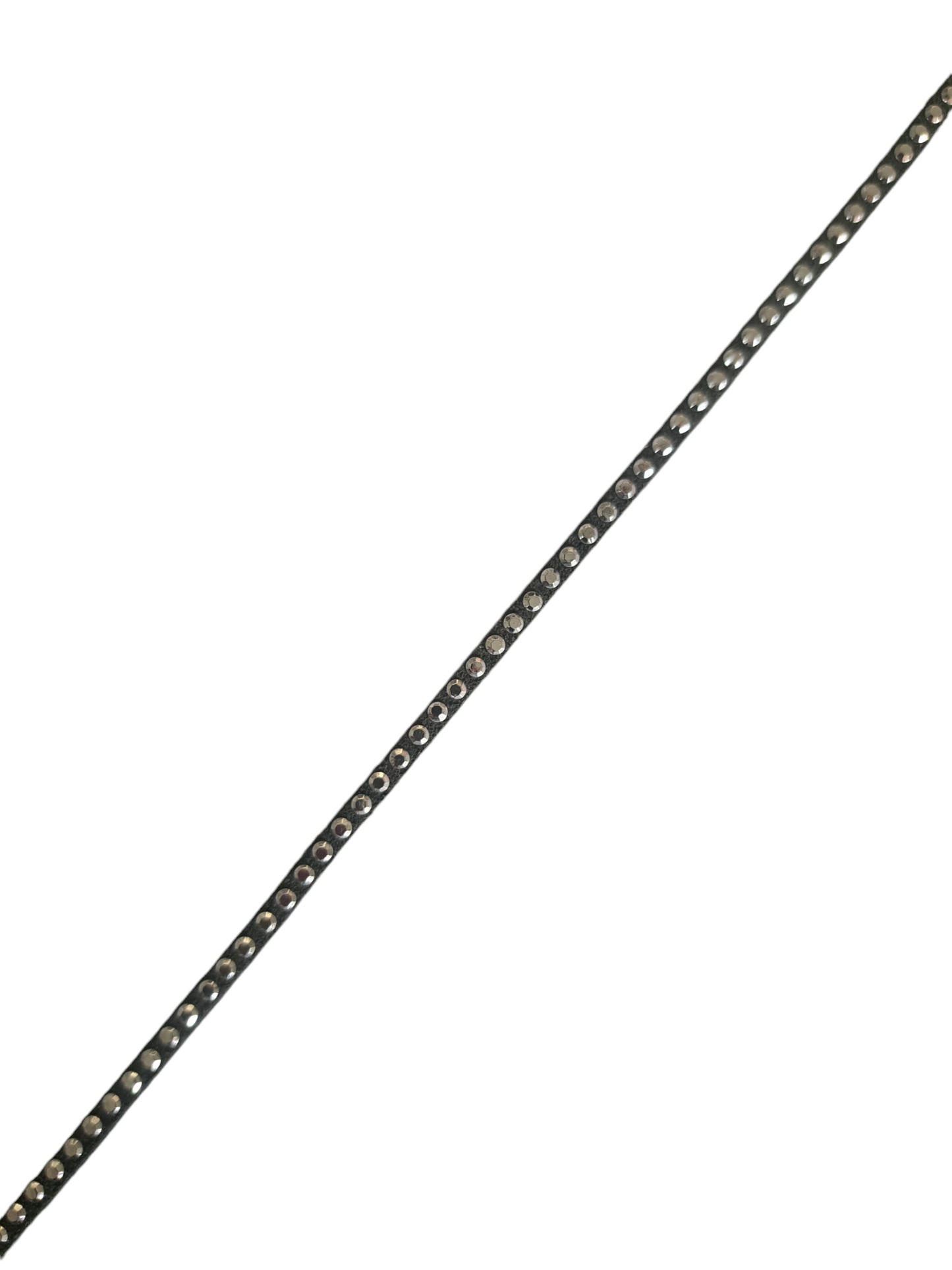 Suede donker grijs met zilver studs 17718