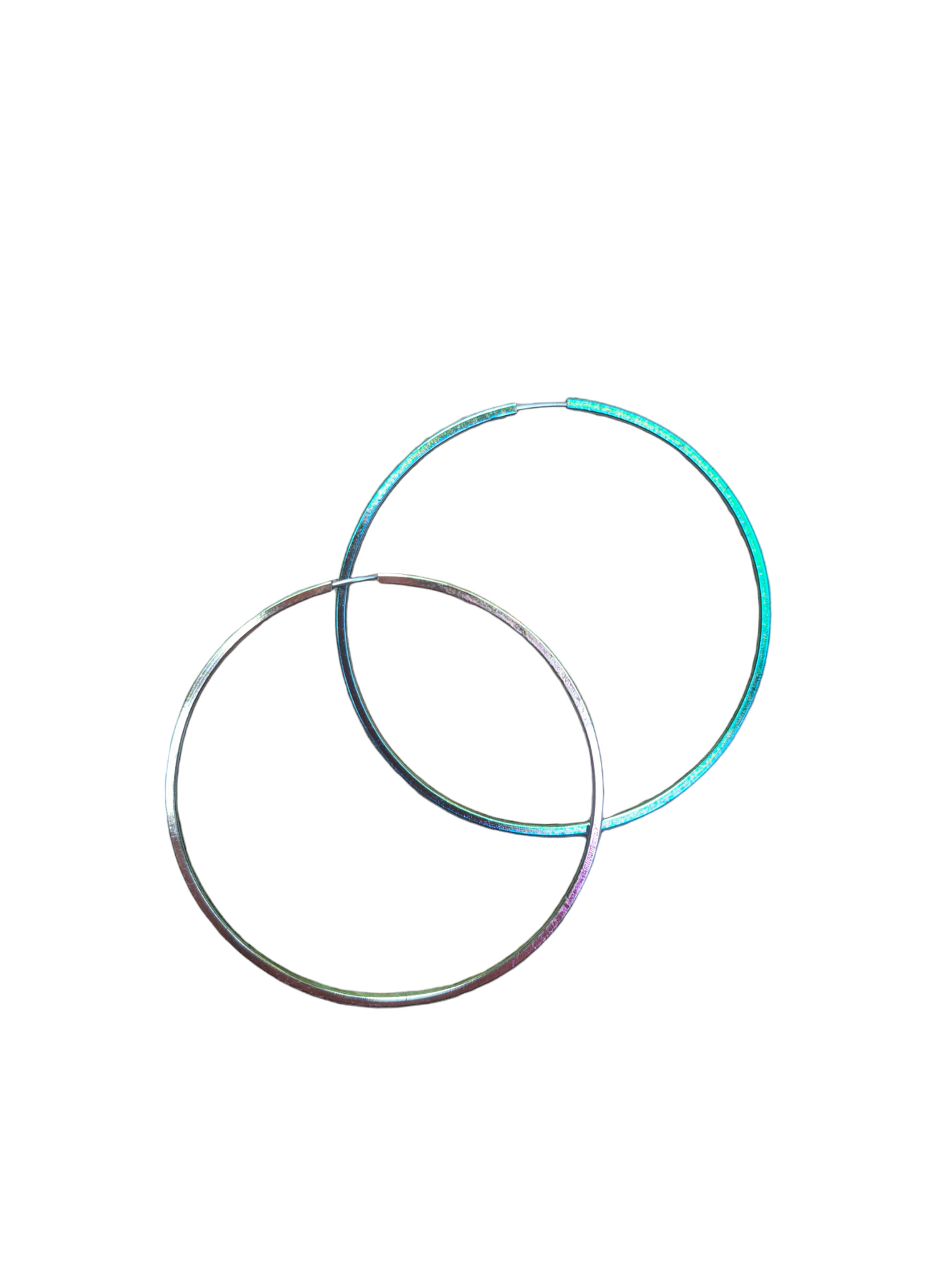 Oorbellen holografisch OOR01