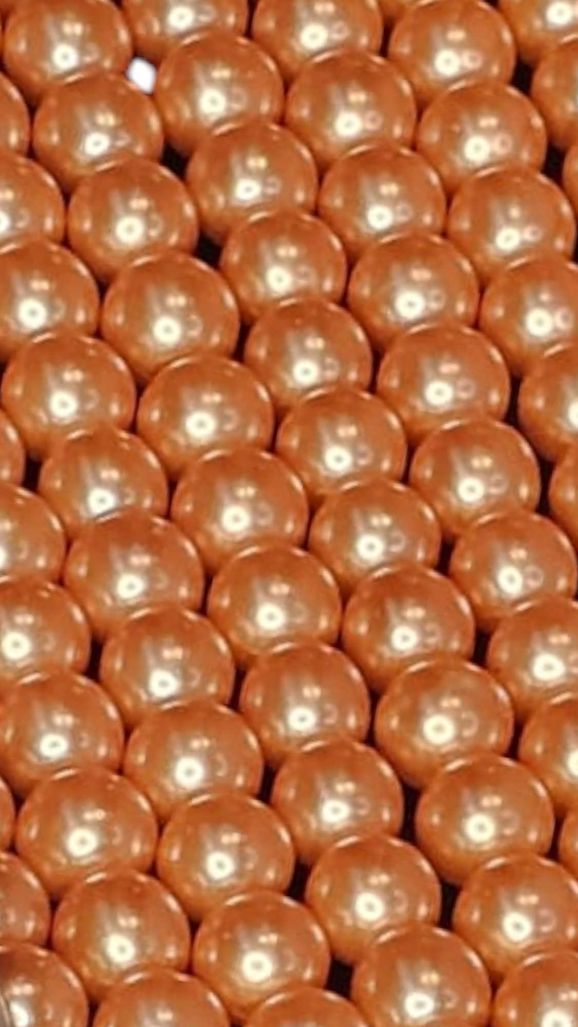 Glasparels donker perzik 8mm 8PA43