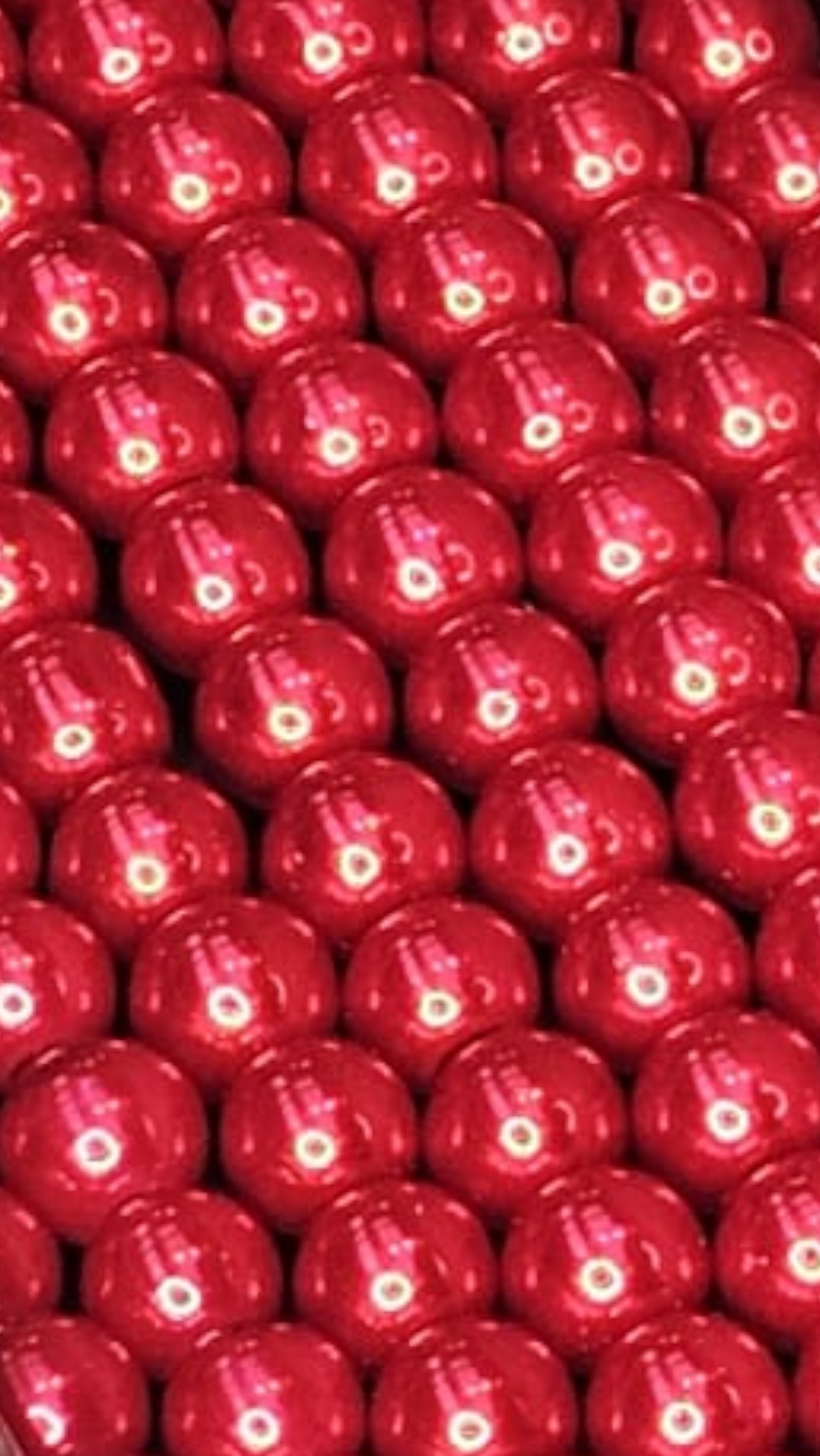 Glasparels rood 14 mm 14PA22