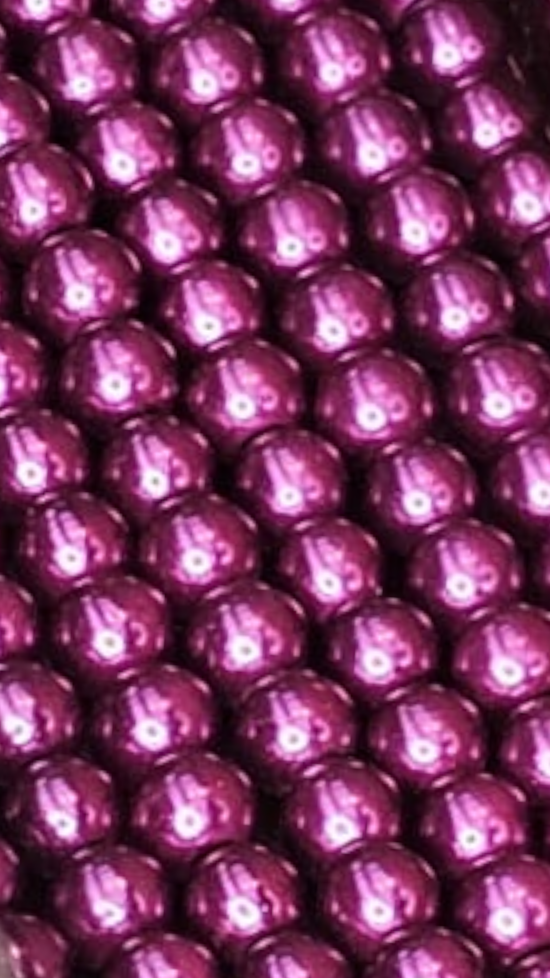 Glasparels fucshia 8mm 8PA10