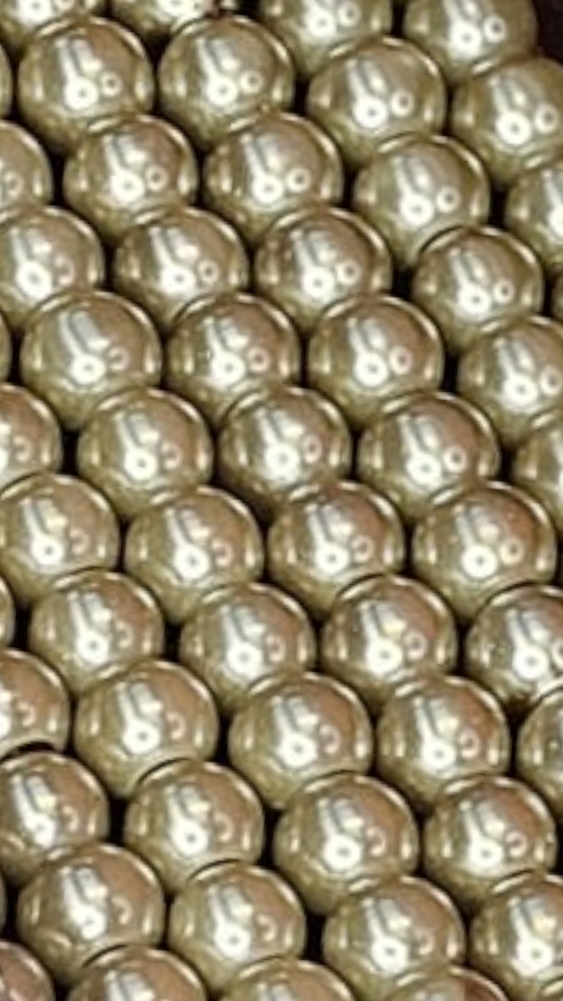 Glasparels zilver 8mm 8PA52