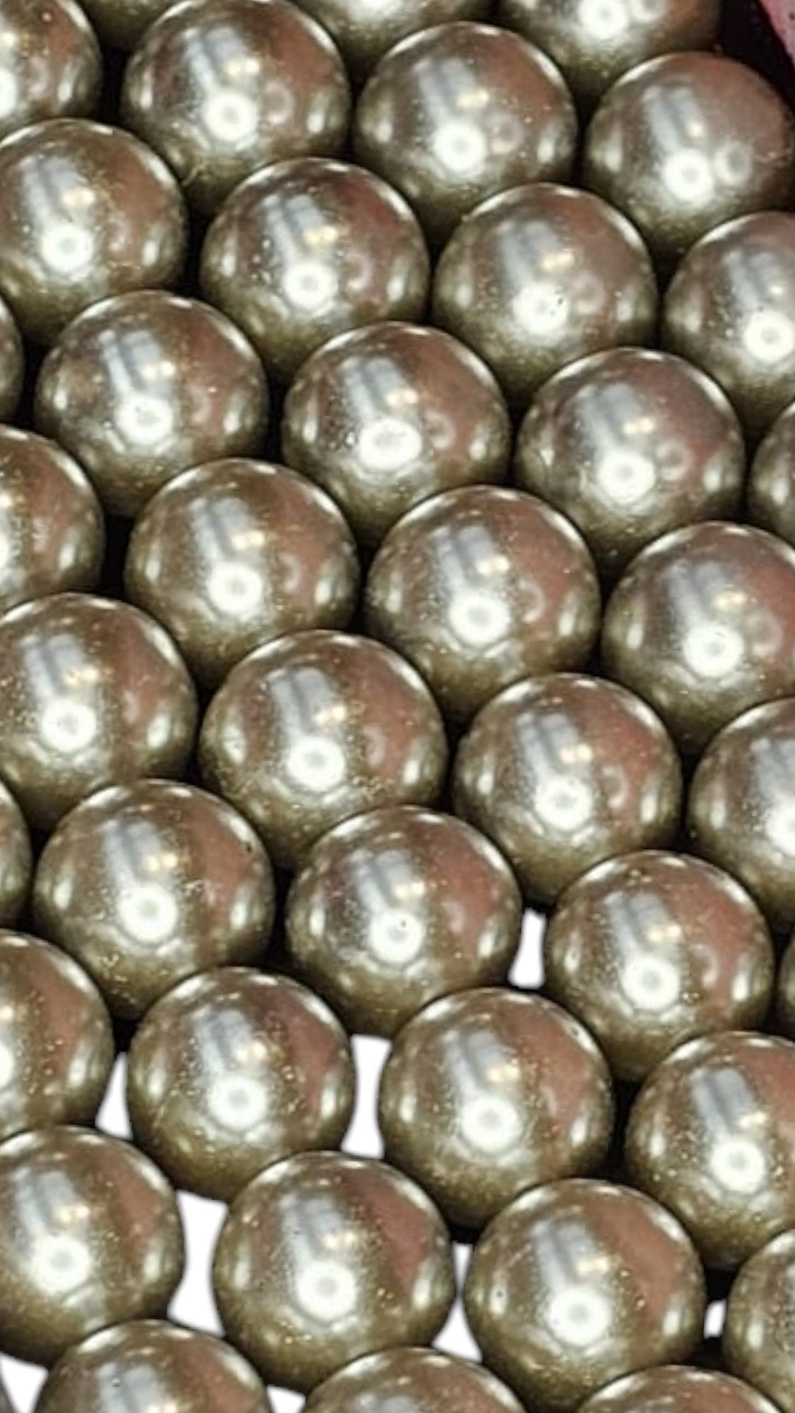 Glasparels zilver 12mm 12PA52