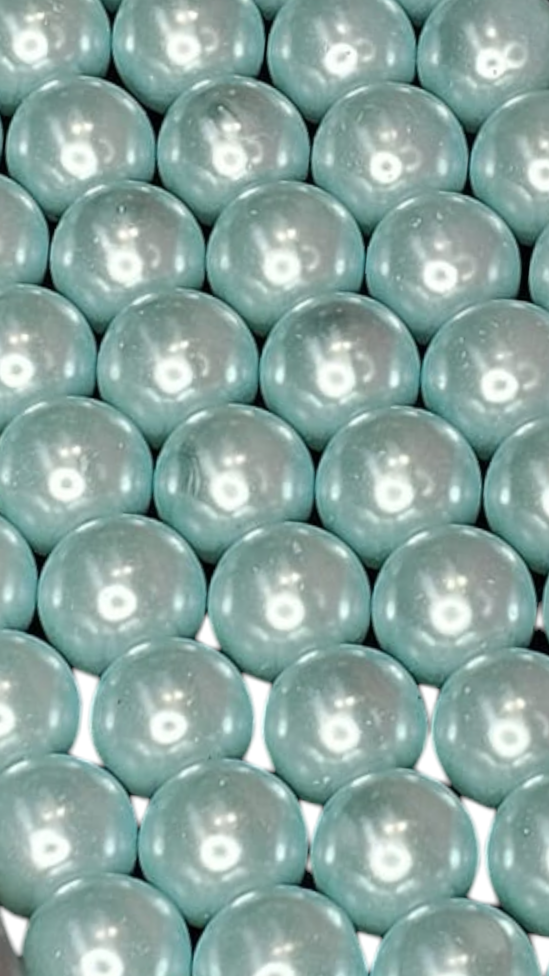 Glasparels licht blauw 12mm 12PA11