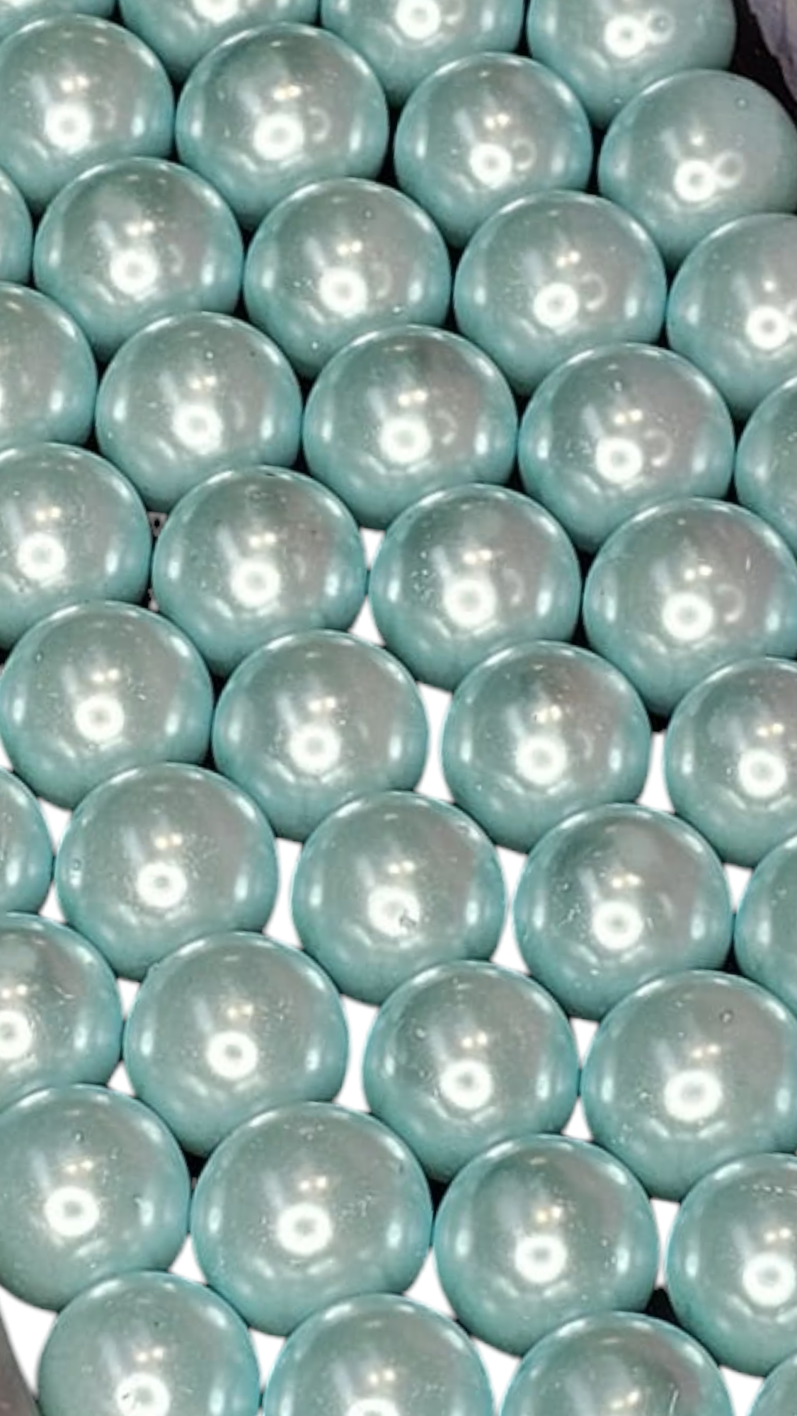 Glasparels lichtblauw 14mm 14PA11