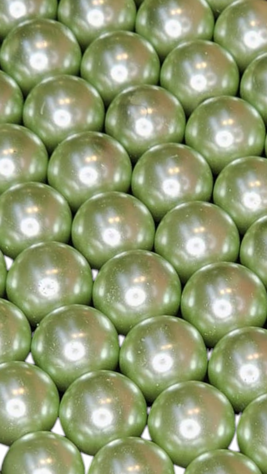 Glasparels licht groen 14mm 14PA23