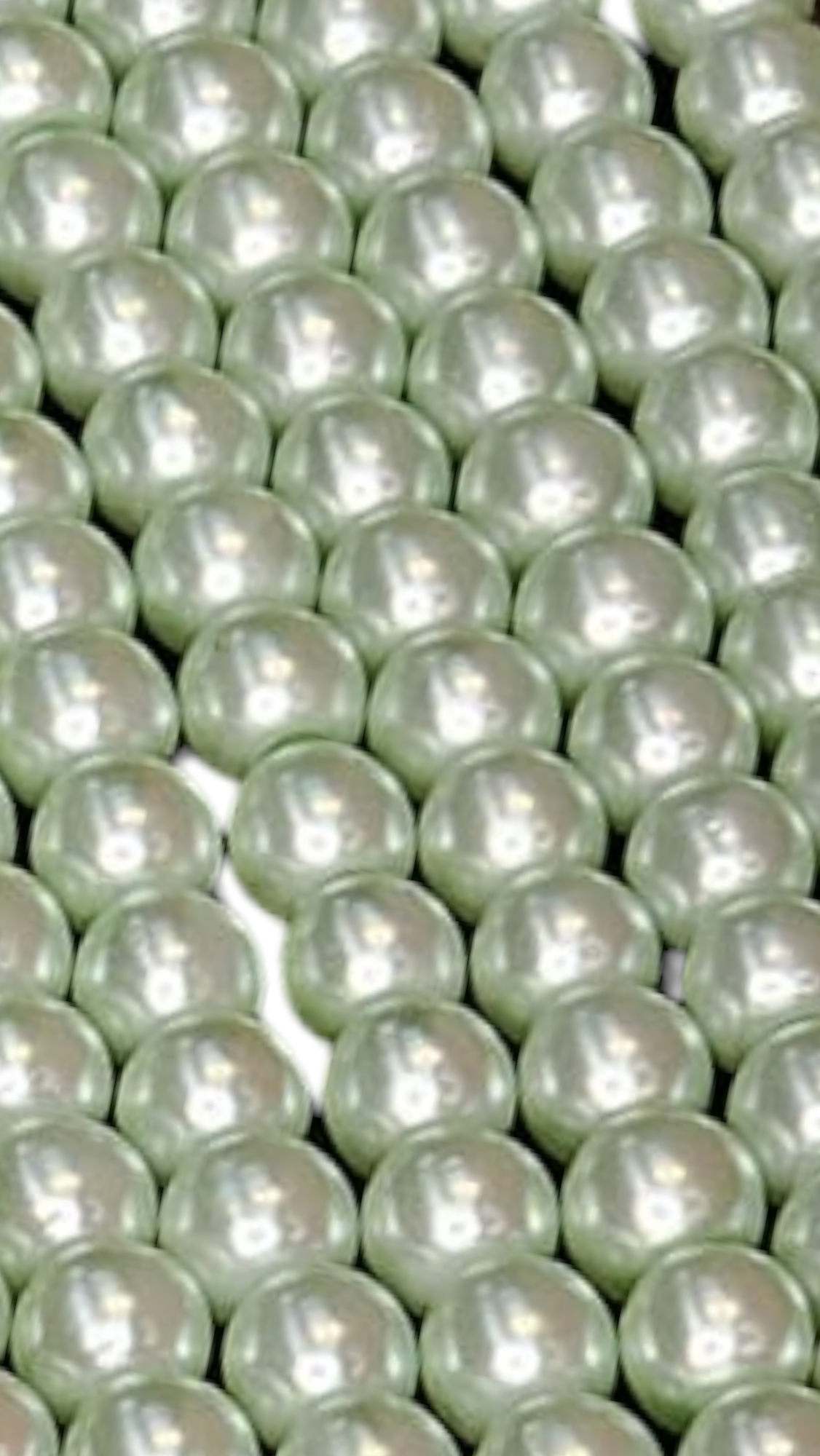 Glasparels groen/blauw 6mm 6PA18B