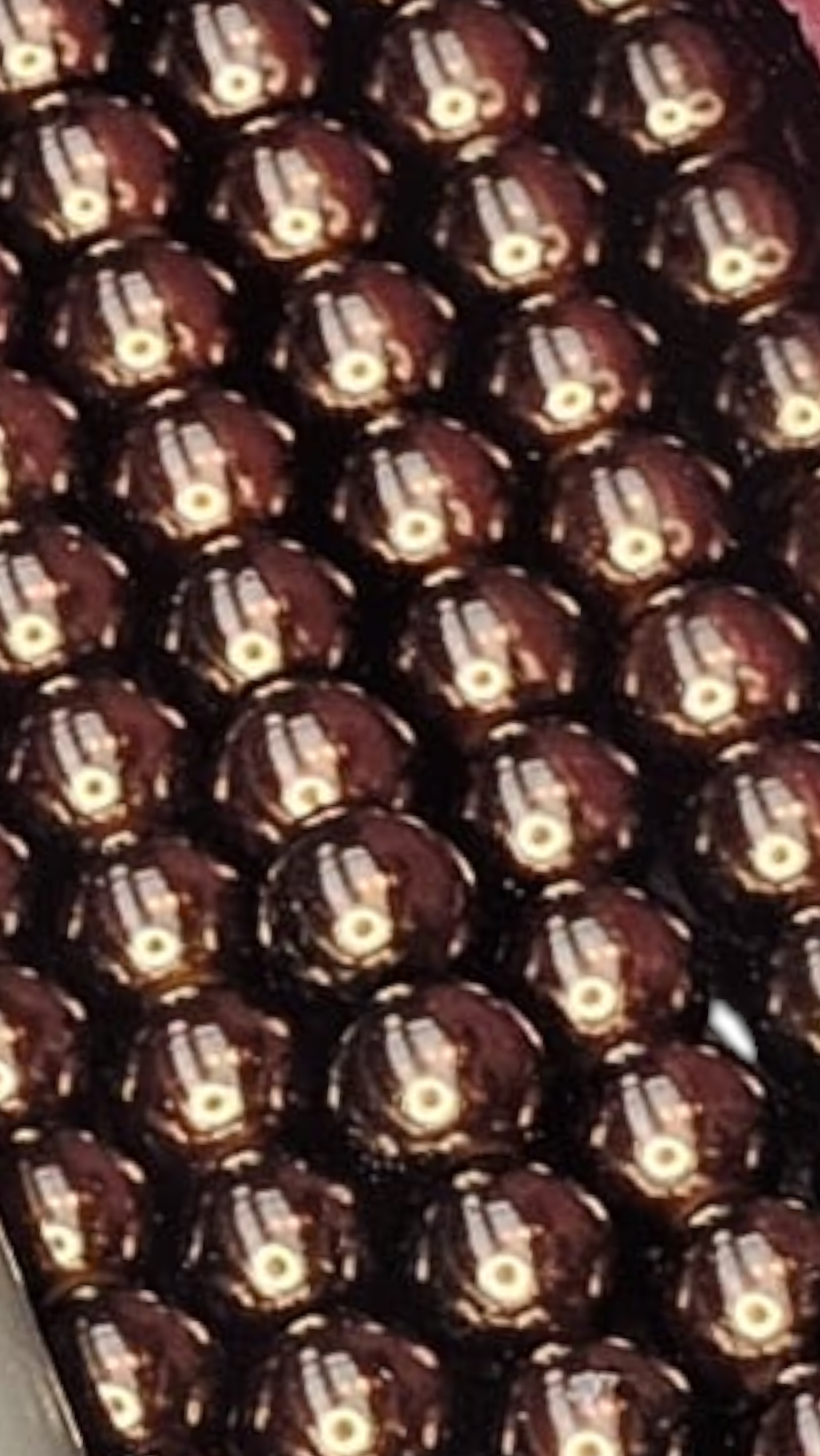 Glasparels donker bruin 8 mm 8PA60B