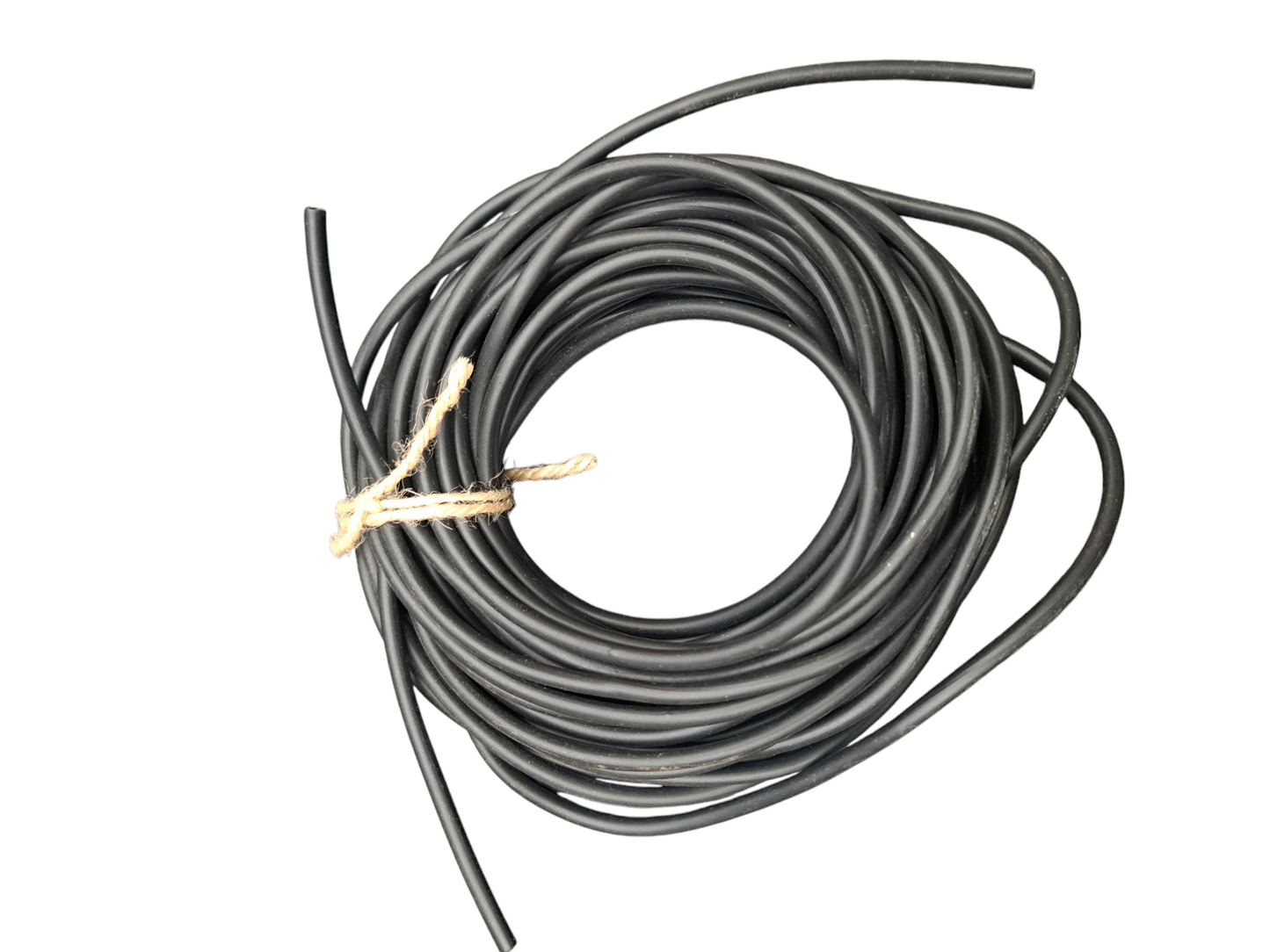 Rubber hol zwart 74ID42
