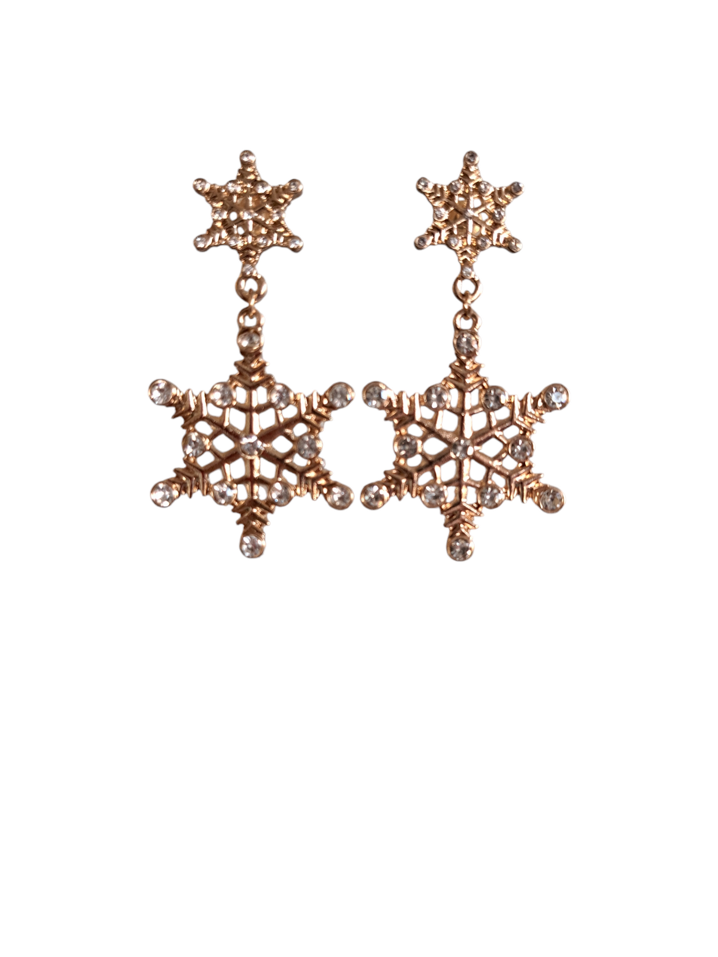 Hang oorbellen kerstster OORKE05