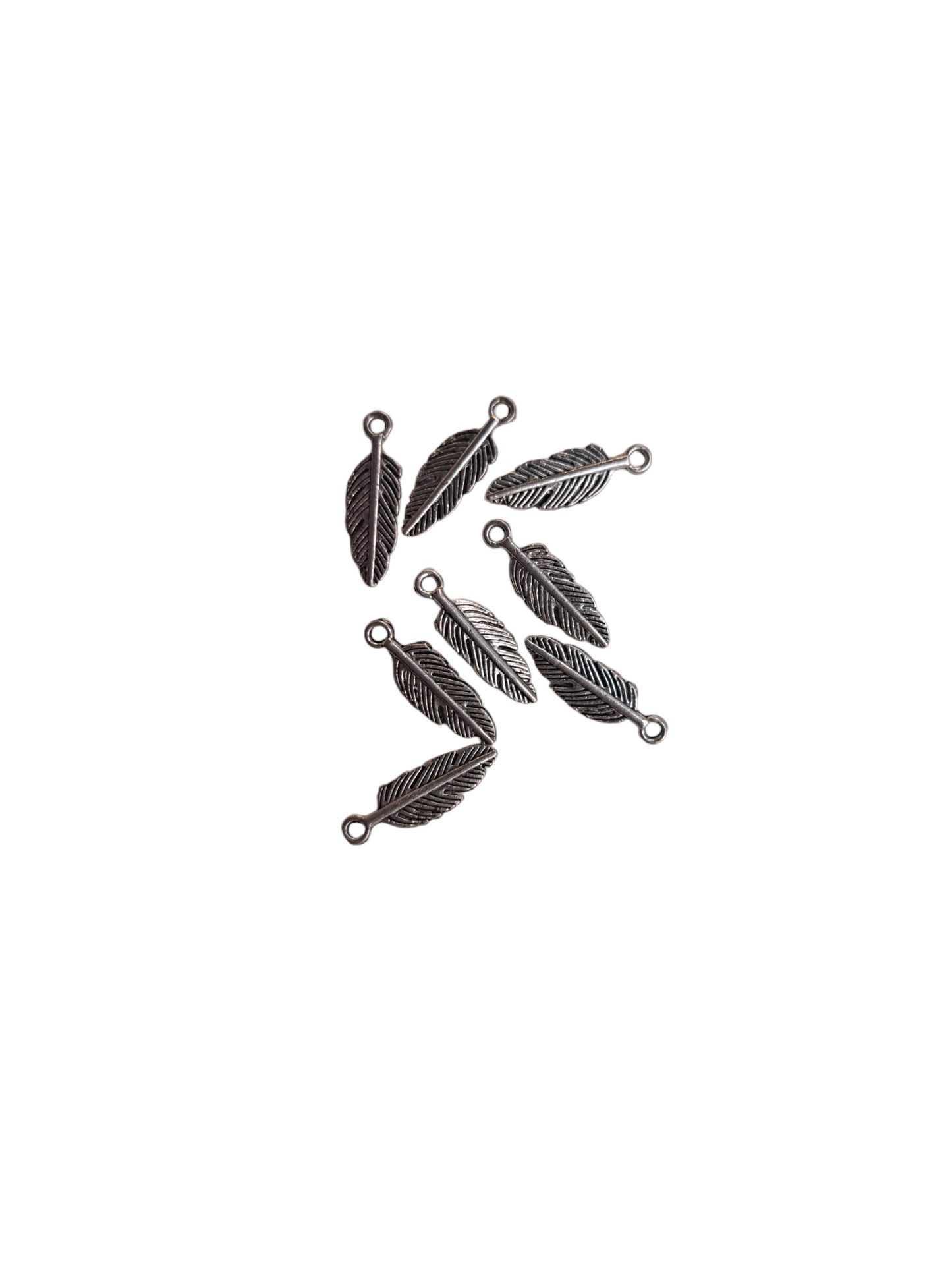 Hanger veertje zilver 24ID18