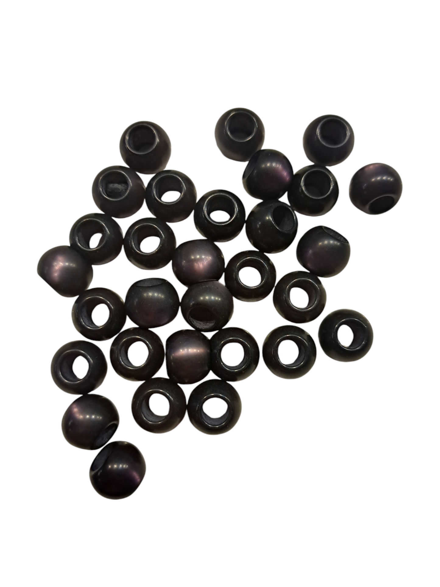 Cateye glas kralen bruin glans 241ID13