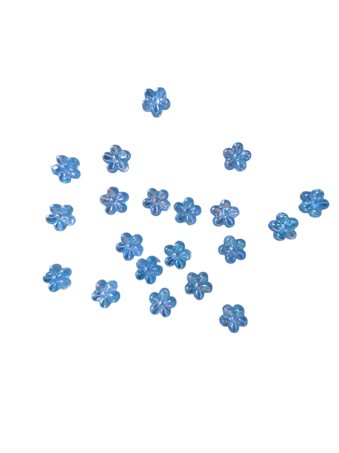 Bloemen AB blauw 7ID18