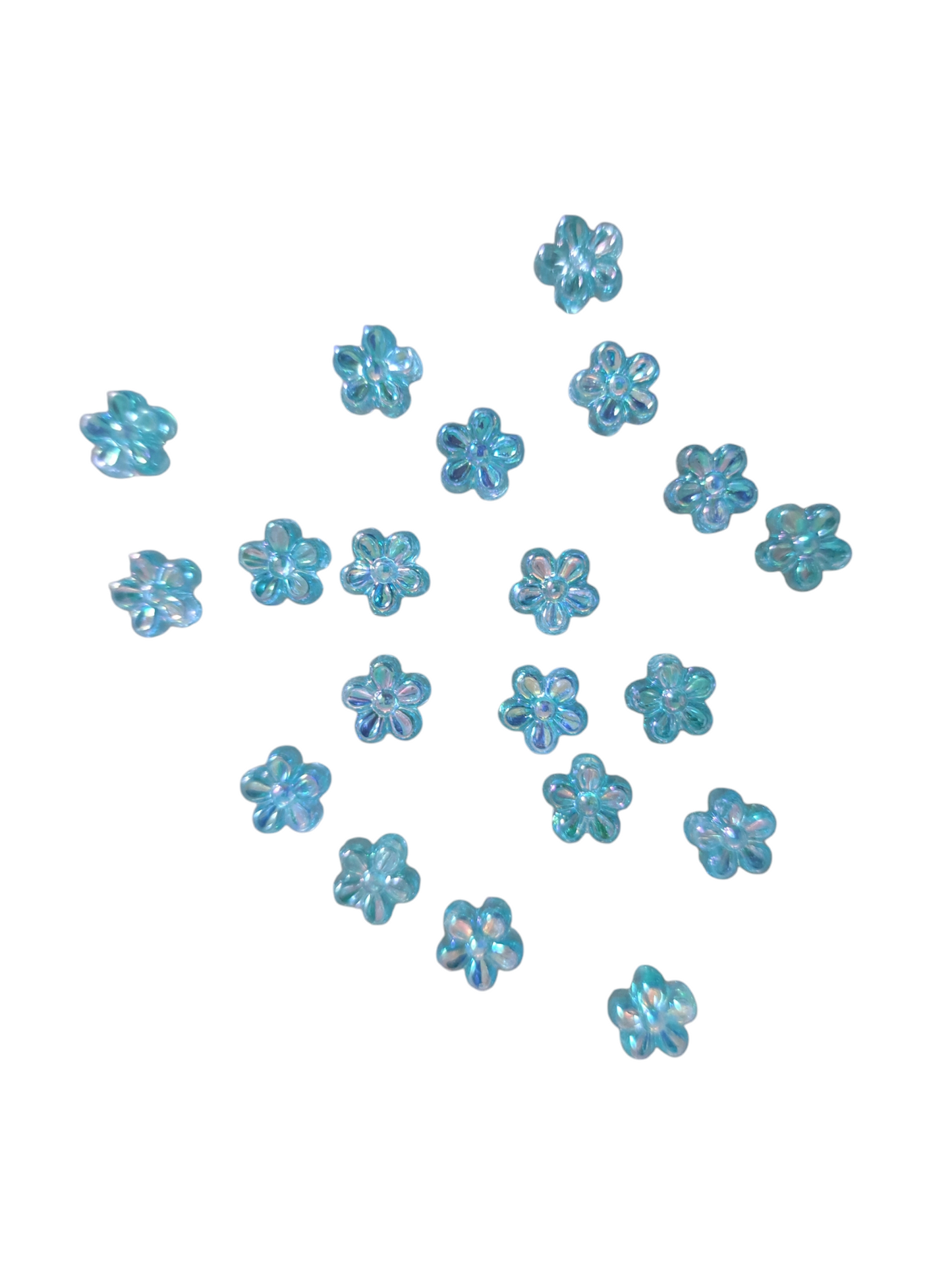Bloemen helderblauw AB 7ID12
