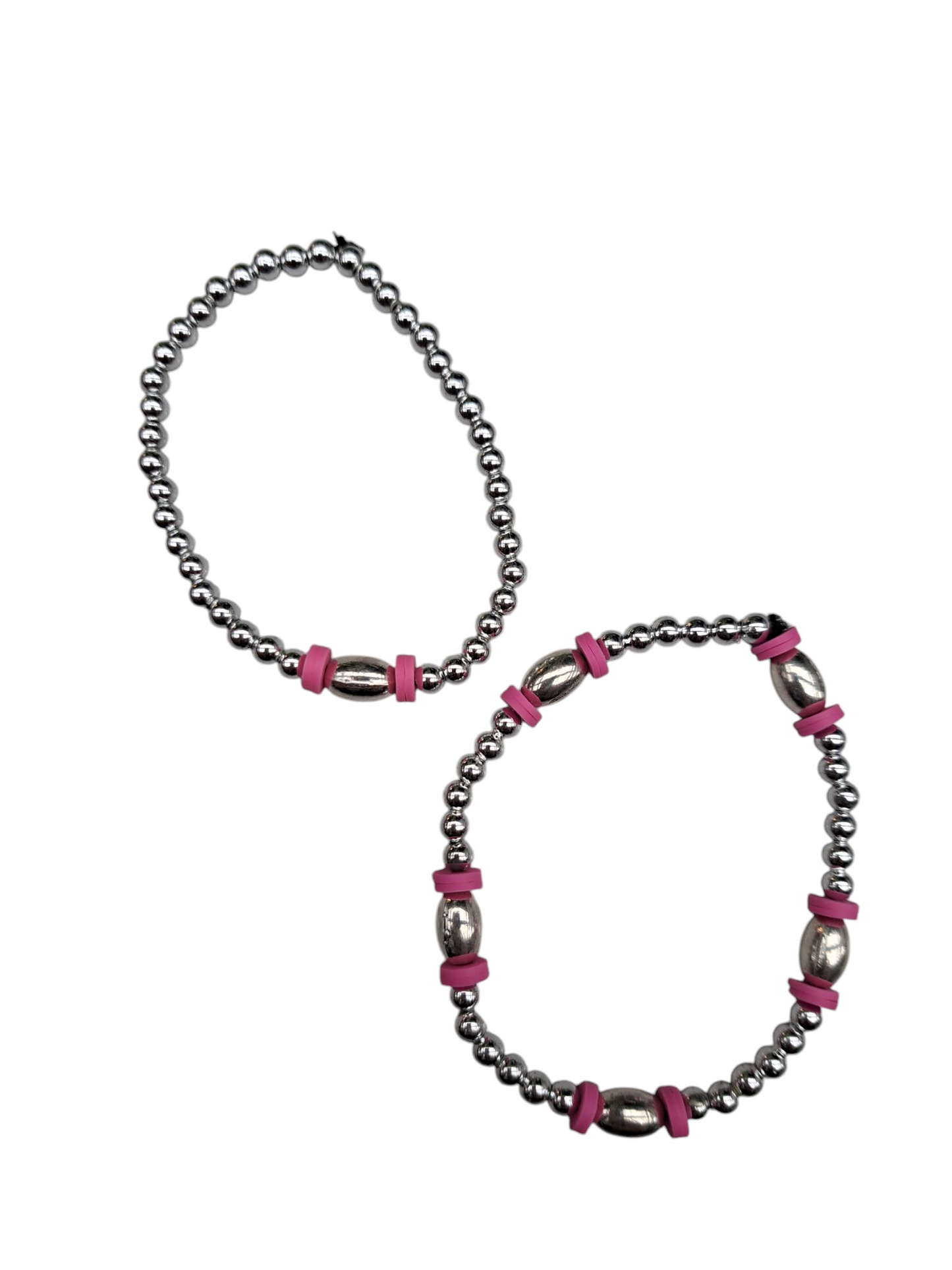 Zilver en roze MOKI04