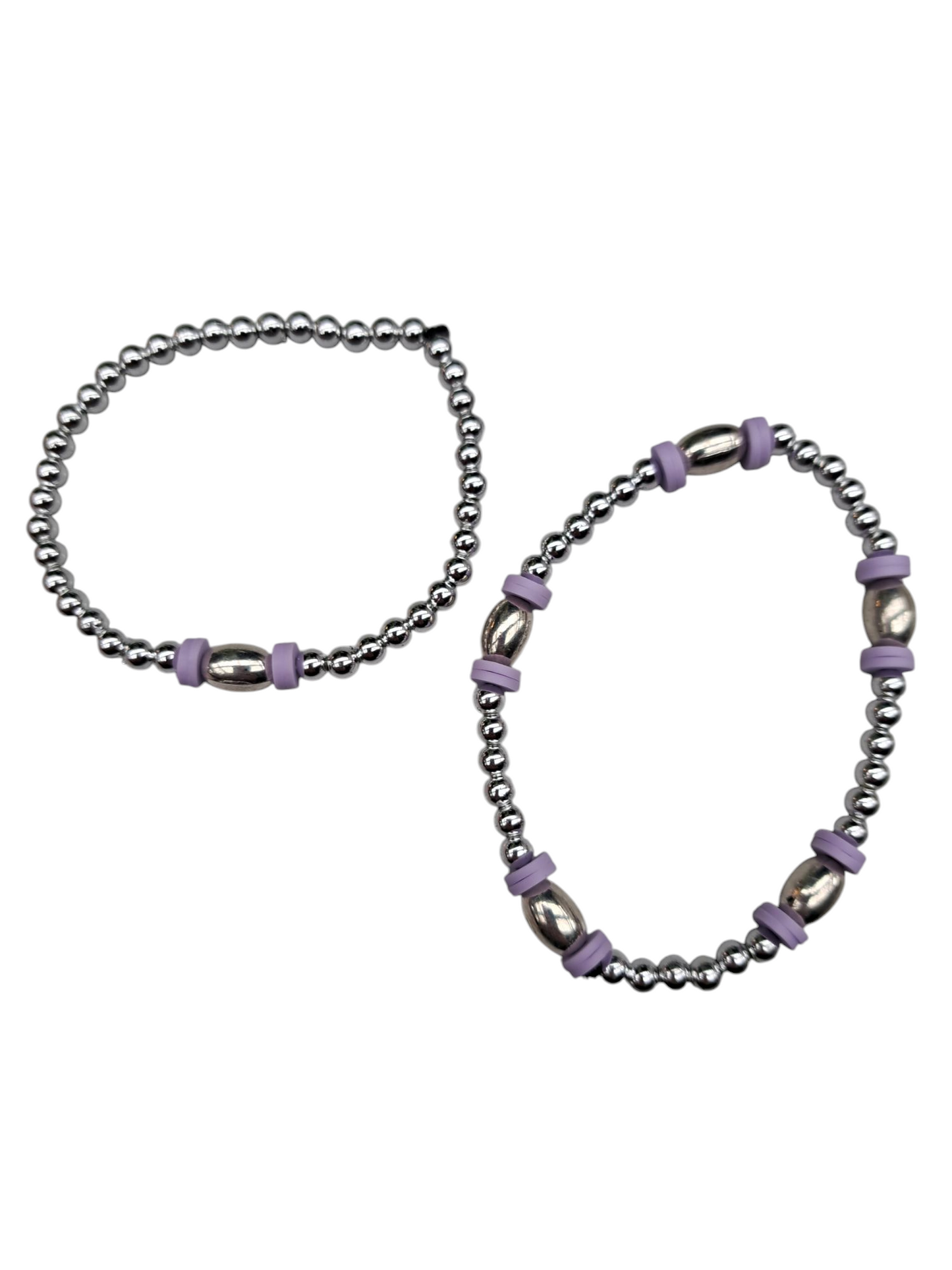 Zilver en pastelpaars MOKI19