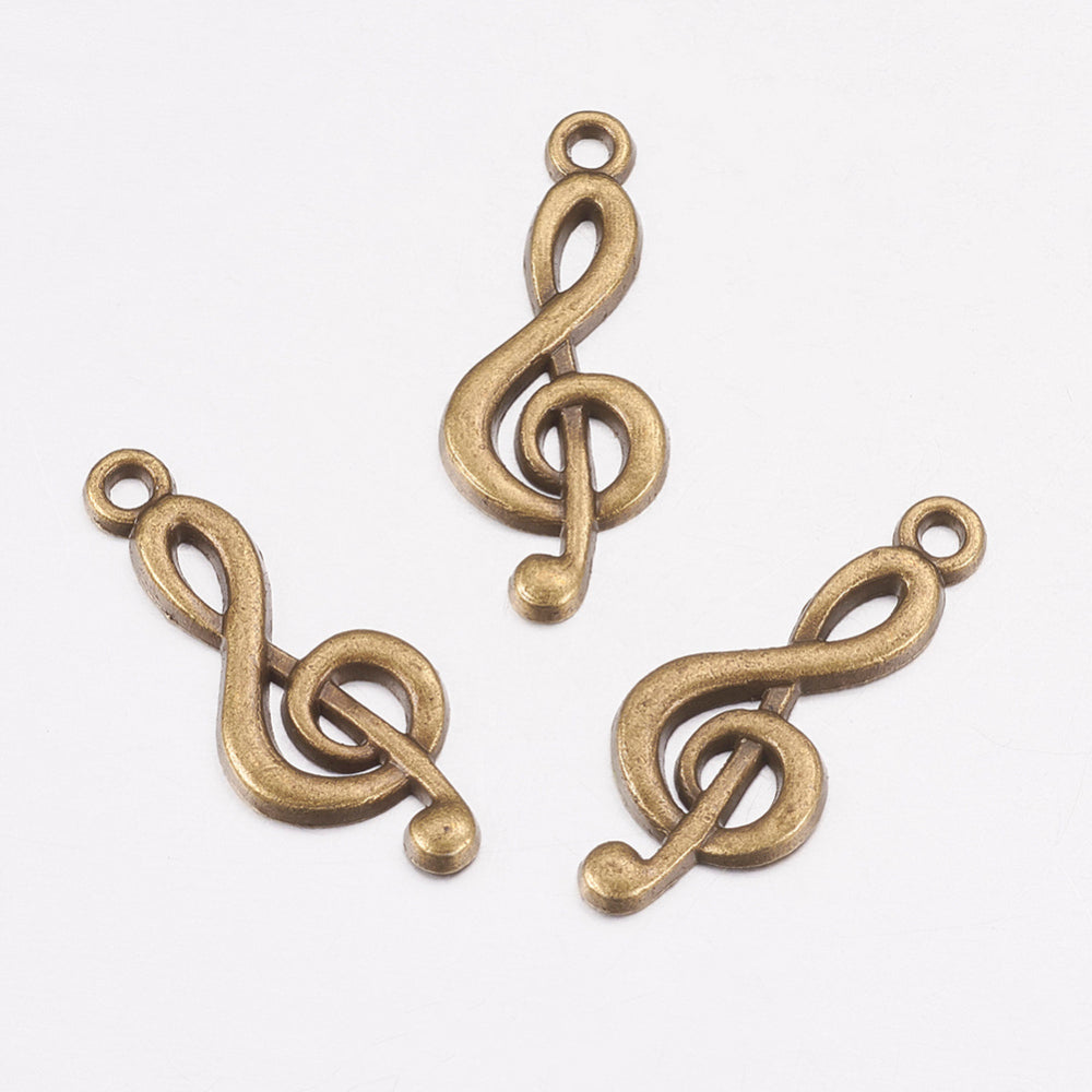 muzieknoot brons 44MK03