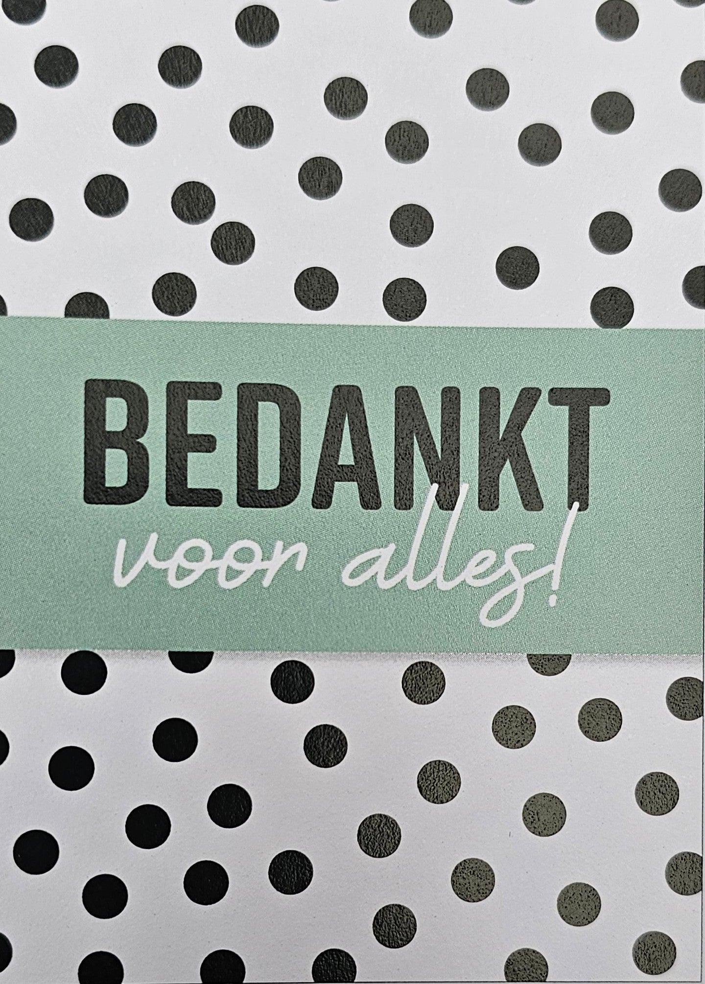 Bedankt voor alles! KA101