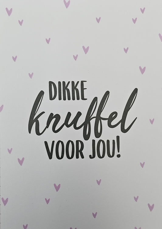 Dikke knuffel voor jou! KA005