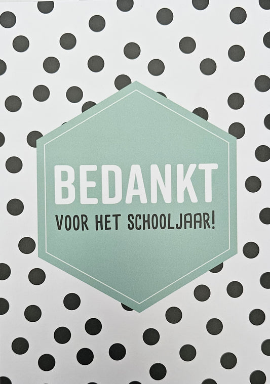 Bedankt voor het schooljaar KA183
