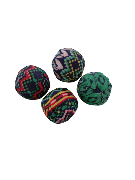 Stof kralen groen 297ID142