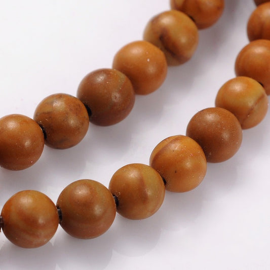 Wood lace stone 4mm 4ED10