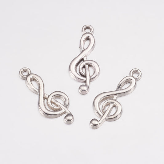 muzieknoot zilver 44BE08