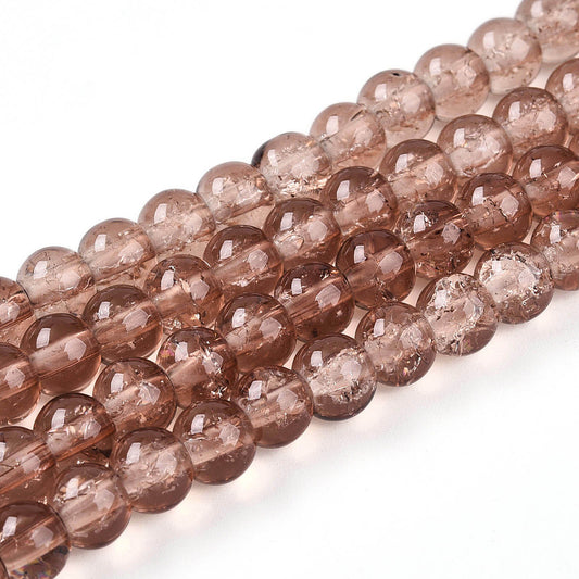 Crackle bruin 6mm 44CR14