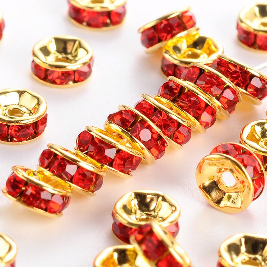 spacer goud/rood 44SP08