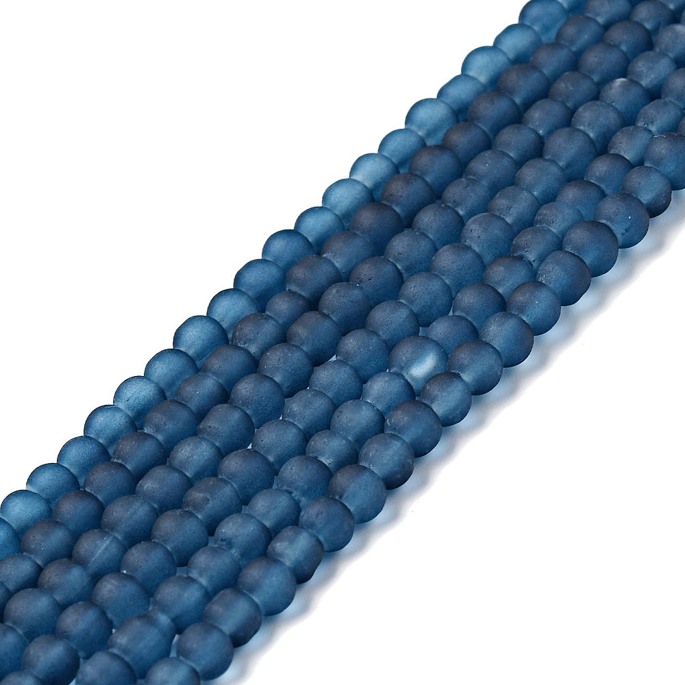 Blauw mat 4mm 44MT96
