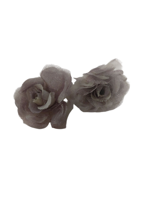 Bloemen grijs/paars 297ID147