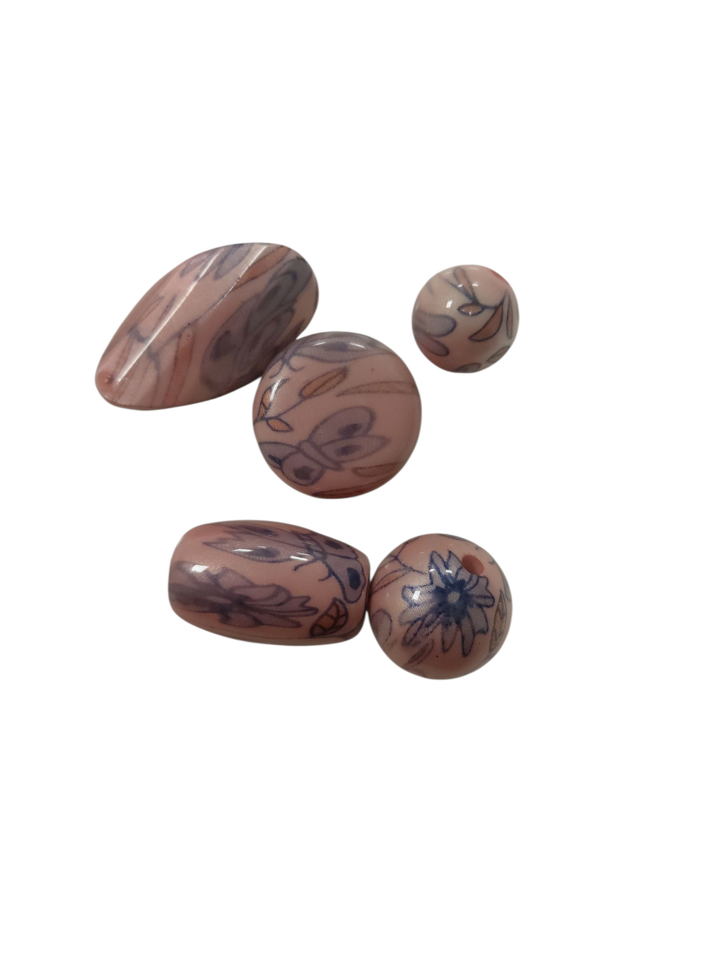 Gebloemde kralen 297ID156