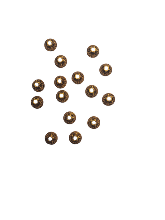 Kapje rond goud 24ID213
