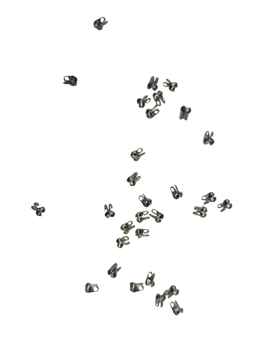 Kalotjes klein bras metaal 141ID19