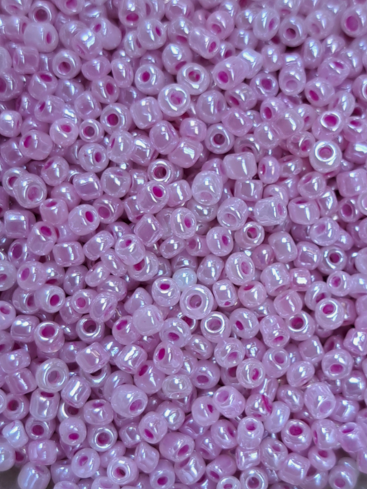 Rocailles rose opalus 63ID36