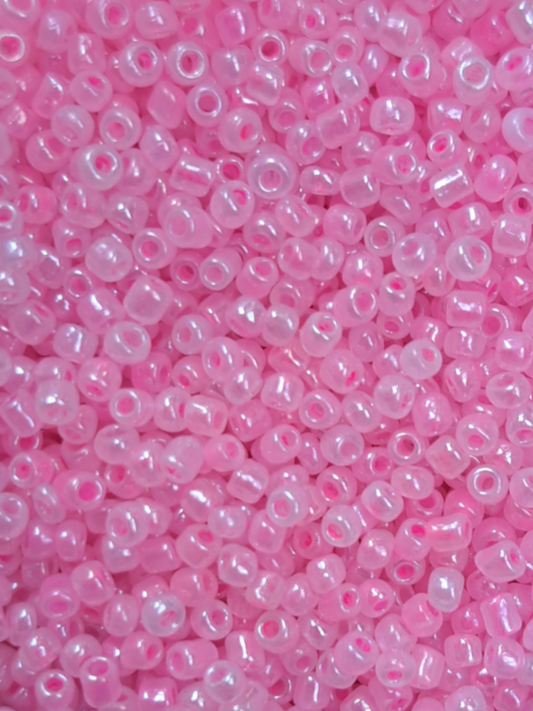 Rocailles rose luster 86ID229