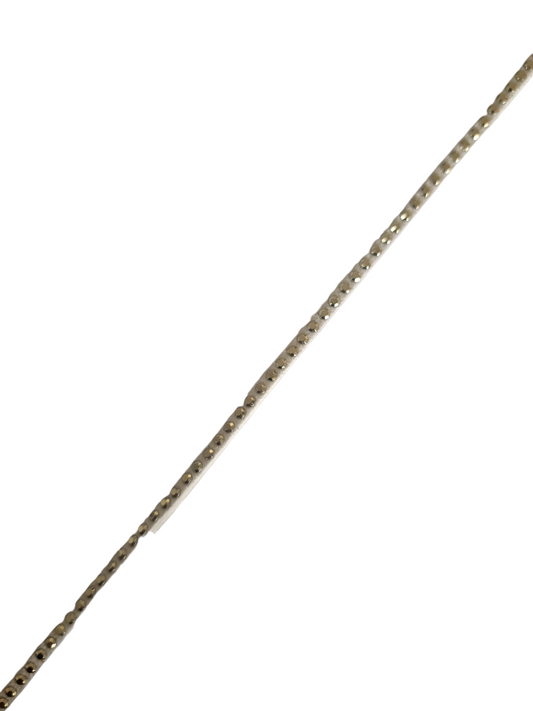 Suede wit met goud studs 17717