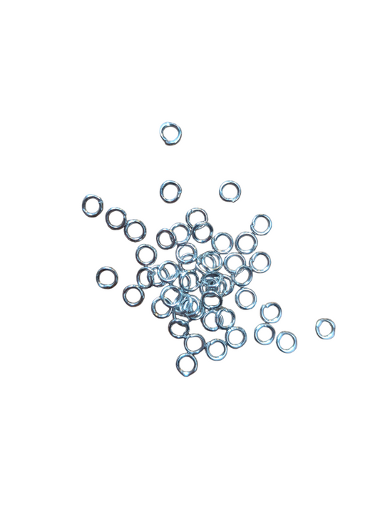 Splitringen platina 4mm