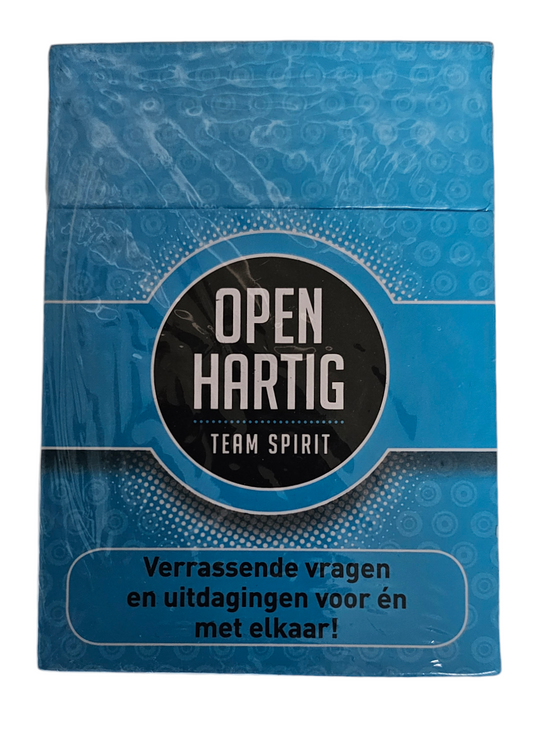 Openhartig Team Spirit - gespreksstarter