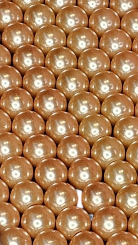 Glasparels zalm 10 mm 10PA44
