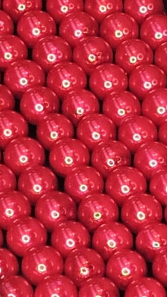 Glasparels rood 8 mm 8PA22
