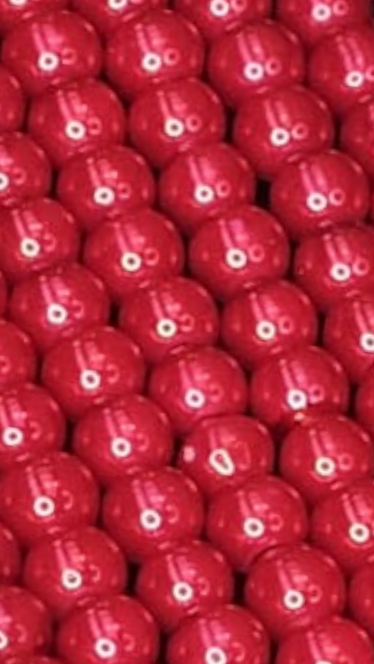 Glasparels rood 8 mm 8PA27